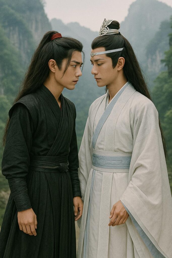cult fantasy wuxia Chinese drama The Untamed still