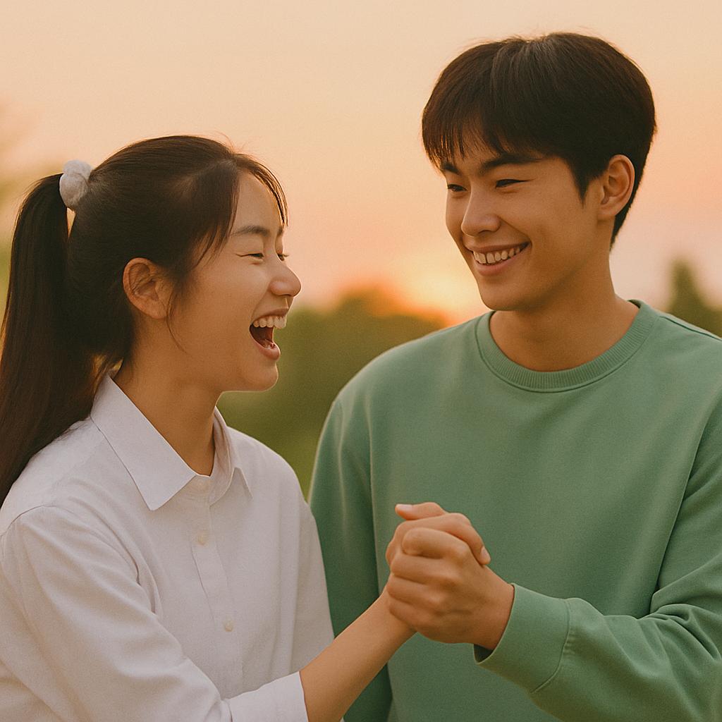 K-Drama Romance Moment