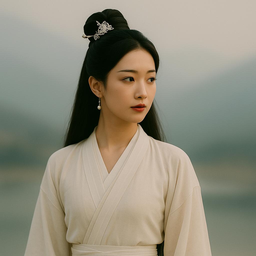 Fantasy C-Drama woman in elegant costume